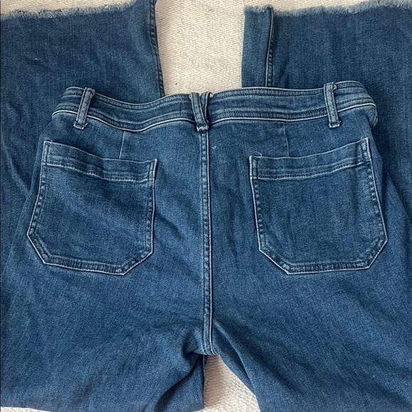 Vineyard Vines Dark Blue Wide Leg Jeans - Picture 7 of 7